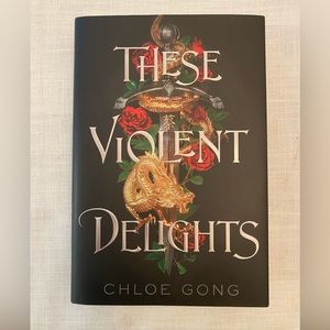 3/$20 - These Violent Delights by Chloe Gong - Hardcover book